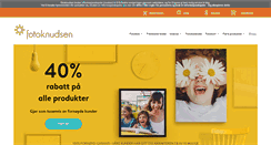 Desktop Screenshot of fotoknudsen.no